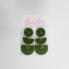 Load image into Gallery viewer, Ophelia Triple Dangle Earrings