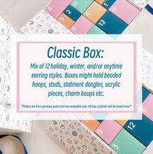 Load image into Gallery viewer, Illy Lilly Surprise Earring Advent Box : 12 Illy Lilly Surprises