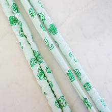 Load image into Gallery viewer, Lucky Day Mint and Green Print Lanyard