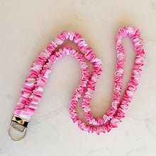 Load image into Gallery viewer, Pretty in Pink Checkered Lanyard