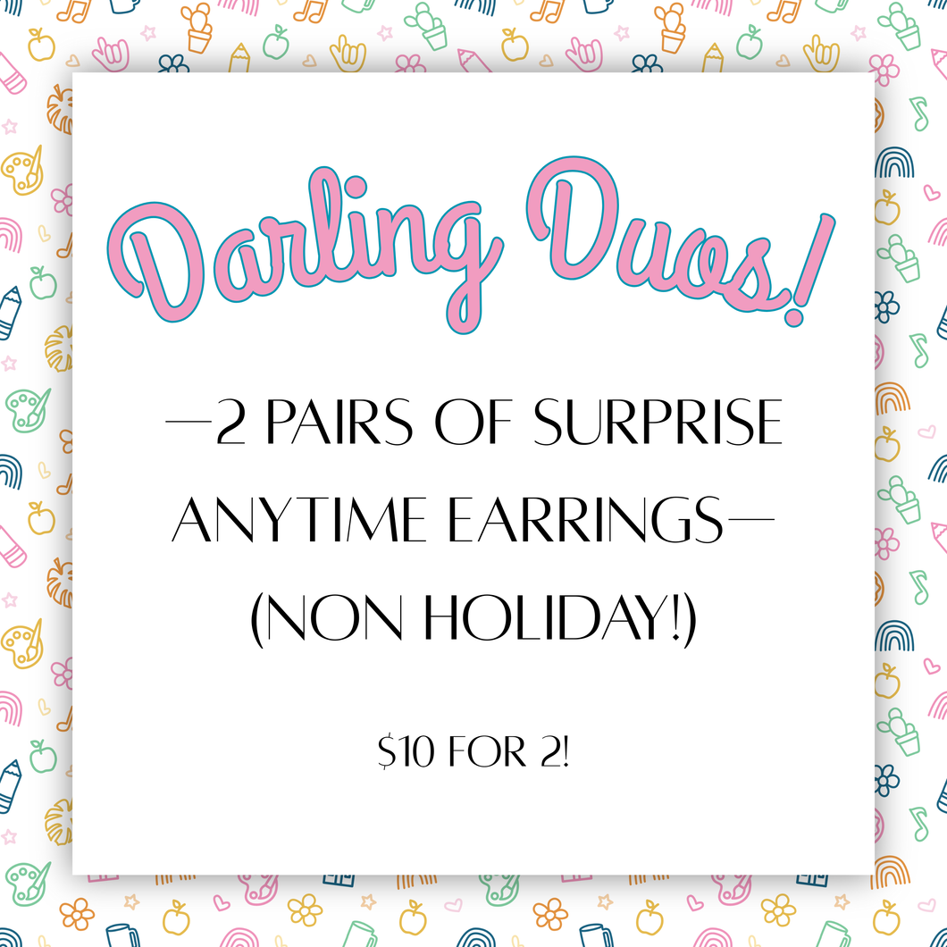 Darling Duos (anytime surprise earrings)