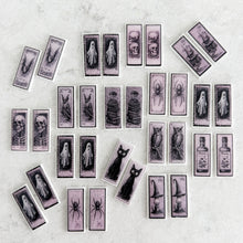 Load image into Gallery viewer, Random Pair of Vintage Spooky Stamp Earrings