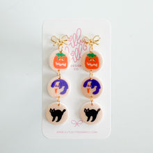 Load image into Gallery viewer, Small Halloween Slice and Bake Cookie Earrings
