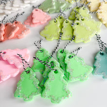 Load image into Gallery viewer, *SURPRISE* Pastel Glitter Tree Ornaments