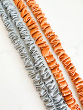 Load image into Gallery viewer, Stormy Micro Dot Scrunchie Lanyard