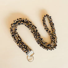 Load image into Gallery viewer, Seeing Spots Cheetah Scrunchie Lanyard