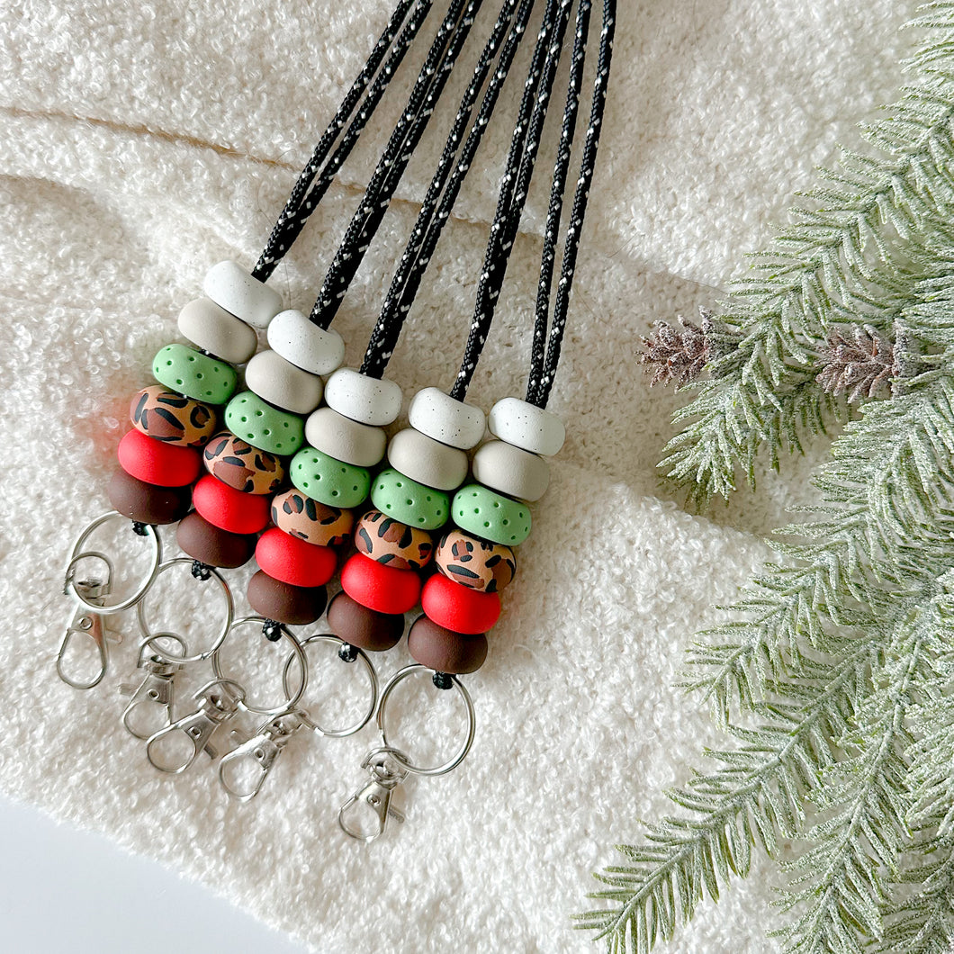 Hint of Holiday Specialty Cord Lanyard