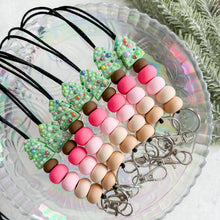 Load image into Gallery viewer, Pearly Bejeweled Tree Lanyard