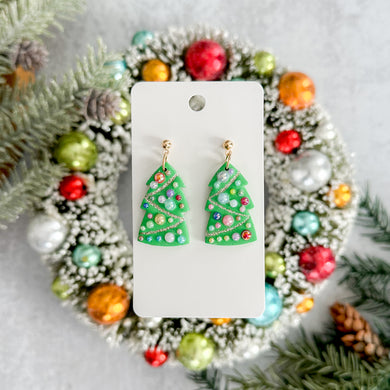 Bejeweled Tree Earrings