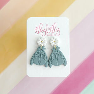 Hundred Acre Wood Earrings or Straw Charm