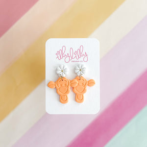 Hundred Acre Wood Earrings or Straw Charm
