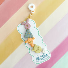 Load image into Gallery viewer, Hundred Acre Wood Earrings or Straw Charm