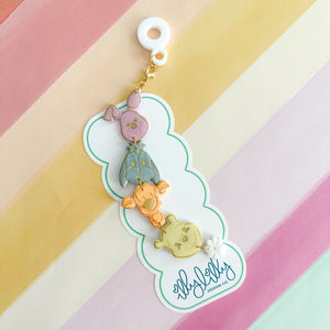 Hundred Acre Wood Earrings or Straw Charm