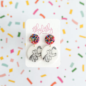 Pluto Sprinkle Earrings