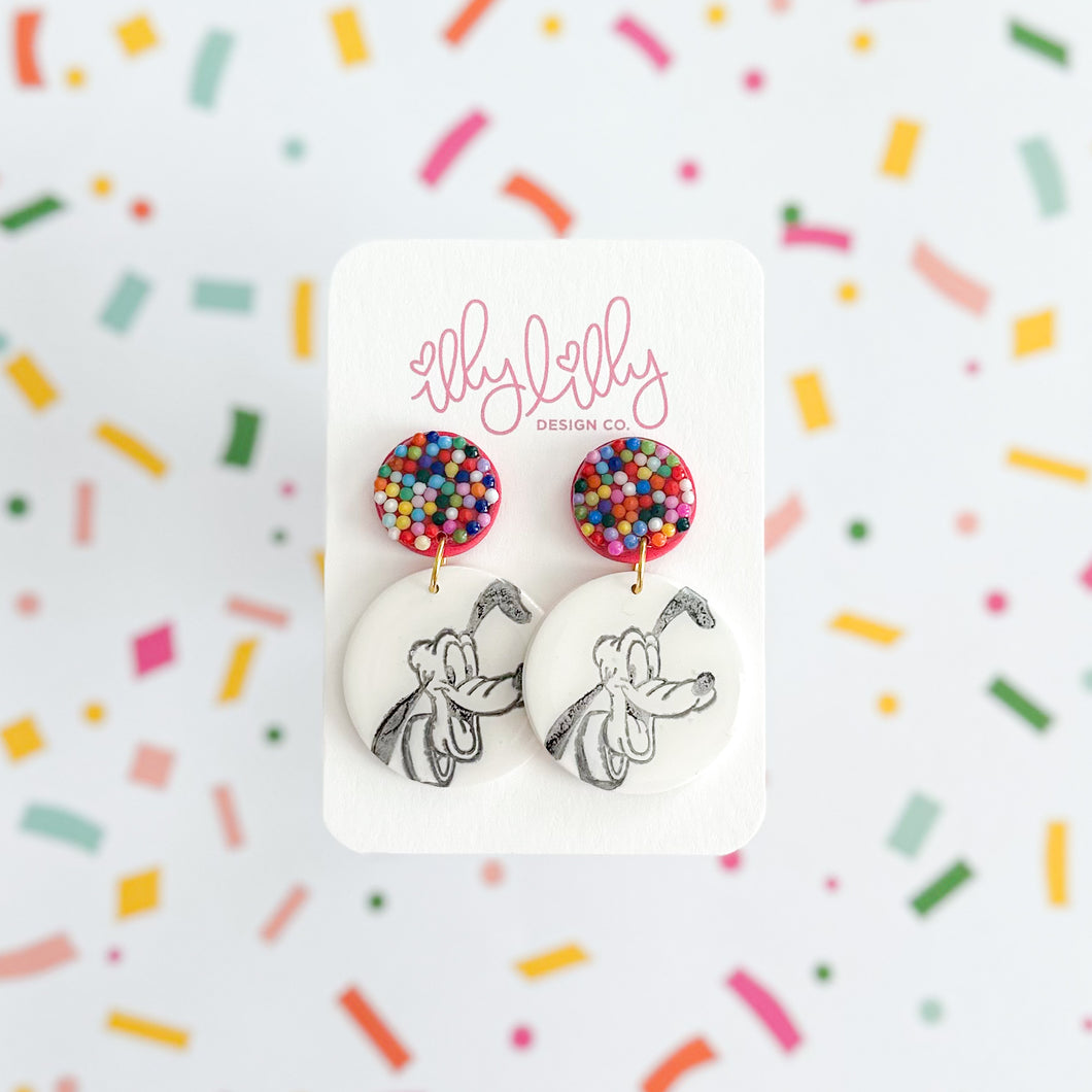 Pluto Sprinkle Earrings