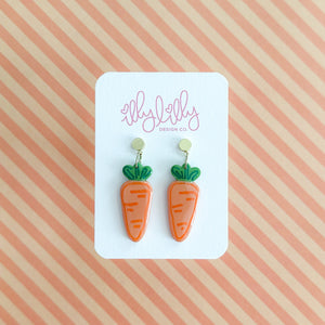 Doodle Carrot Earrings