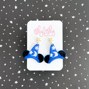 STYLE #1 Sorcerer’s Hat Earrings