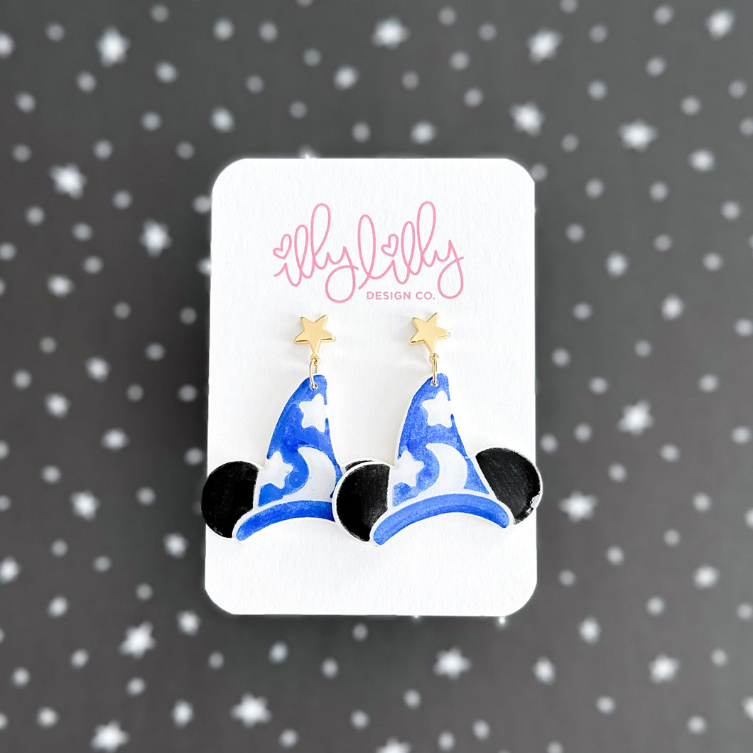 STYLE #2 Sorcerer’s Hat Earrings