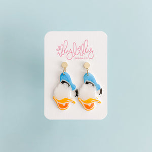 Donald Duck Earrings