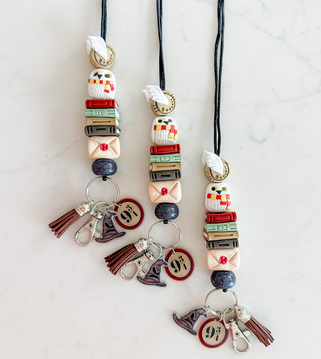 FINAL FEW SPARES Hogwarts Letter Lanyard (est to ship by end of July/early august)