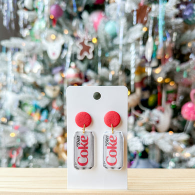 Diet Coke Earrings