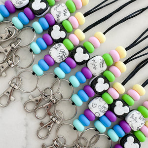 “Off-Cut” Mini Autograph Lanyard (silicone and clay)