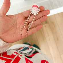 Load image into Gallery viewer, Santa Cookie Clay Clip