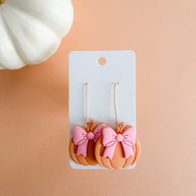 Load image into Gallery viewer, Pink Bow Pumpkins
