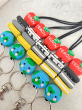 Load image into Gallery viewer, Happy Apple TEACH Lanyard