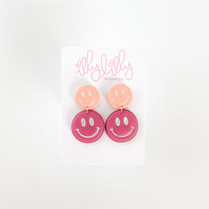Boho Smiley Earring