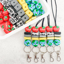 Load image into Gallery viewer, Happy Apple TEACH Lanyard