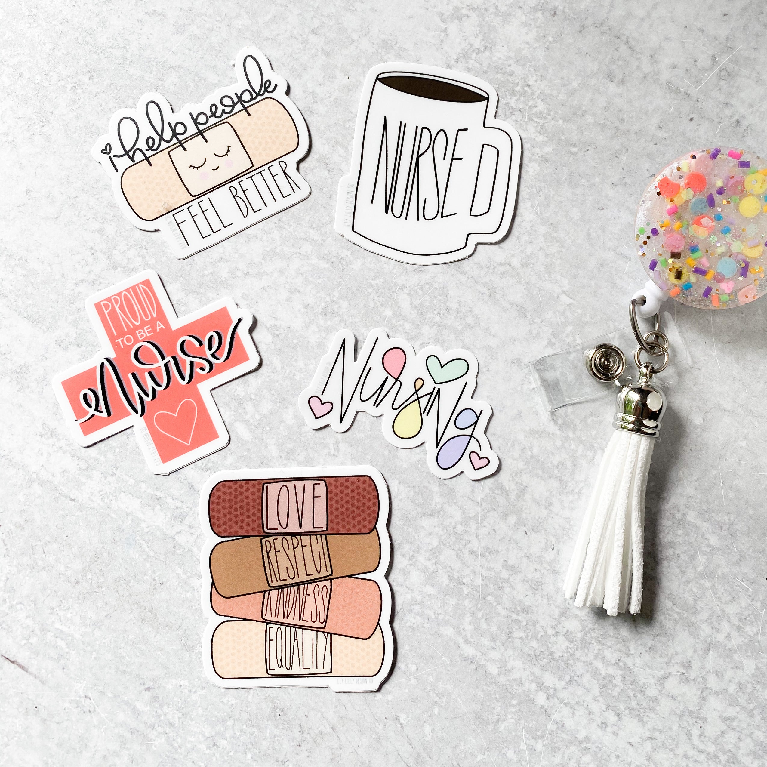 Nurse Sticker Collection