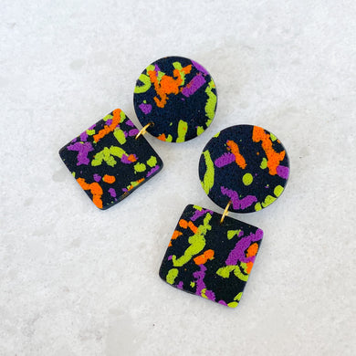 Monster Mash Geo Earrings
