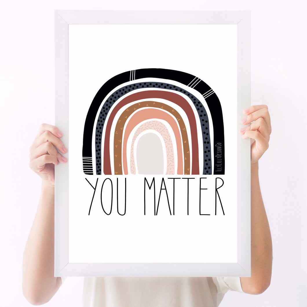 YOU MATTER Rainbow Digital Download