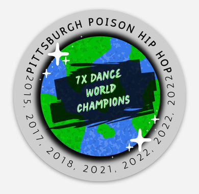 Dance World Champions Sticker