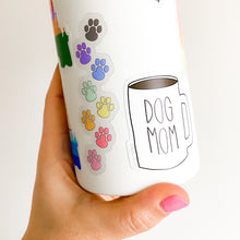 Load image into Gallery viewer, Dog Mom and Clear Paw sticker pack