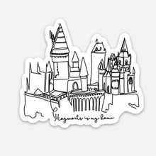 Load image into Gallery viewer, Preorder Hogwarts is My Home Sticker
