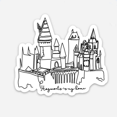 Preorder Hogwarts is My Home Sticker