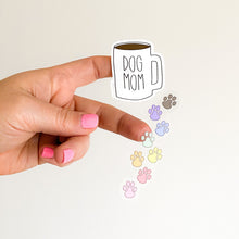 Load image into Gallery viewer, Dog Mom and Clear Paw sticker pack