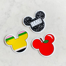 Load image into Gallery viewer, Happiest Teacher On Earth 2” Sticker 3Pack